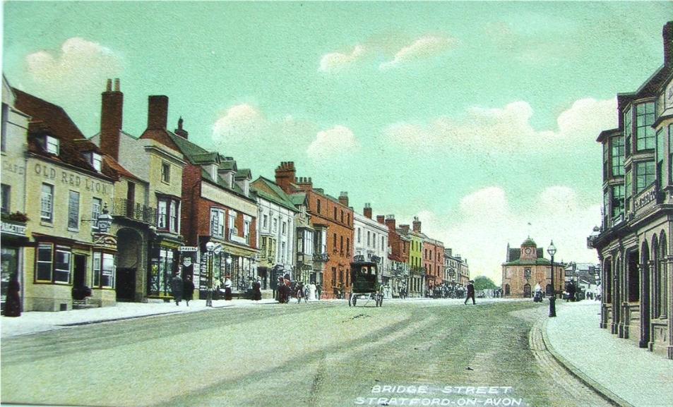Bridge Street, Stratford-upon-Avon, 1914 (David Gregory Collection)