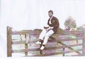 Rex Warneford in Stratford-upon-Avon, 1906