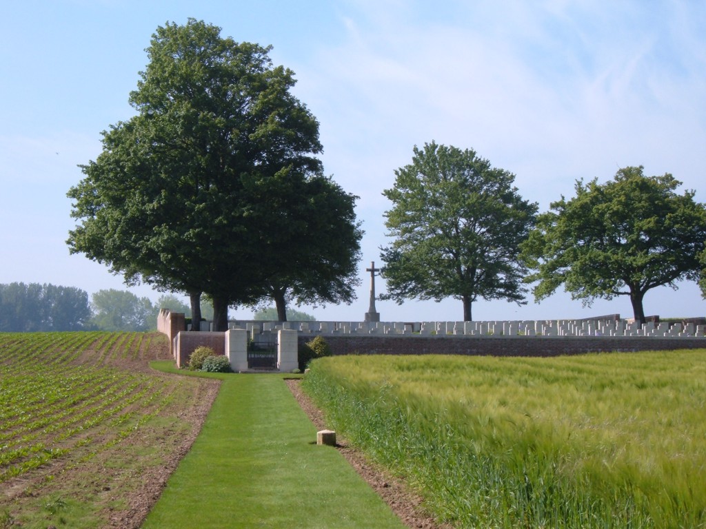 Sucrerie Cemetery, north of  Arras